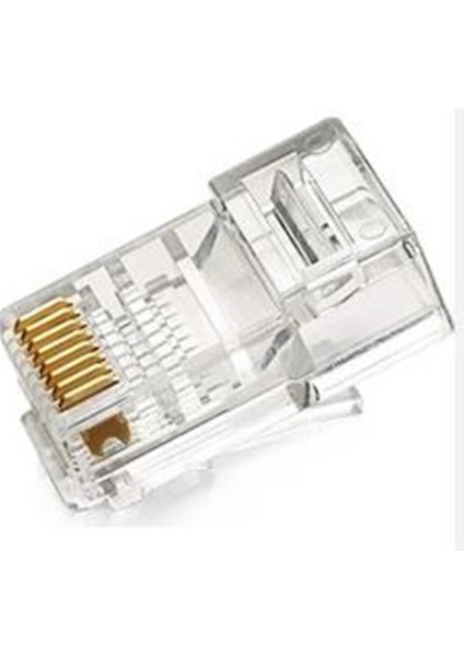 Teldata TLD-100 Cat6 100 Adet RJ45 Konnektör