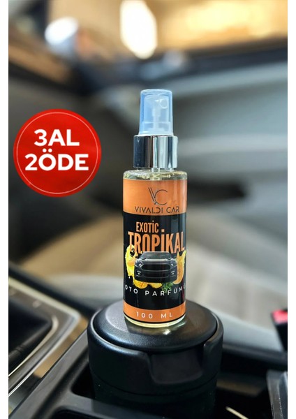 Exotic Tropikal Araba Kokusu Sprey 100 ml