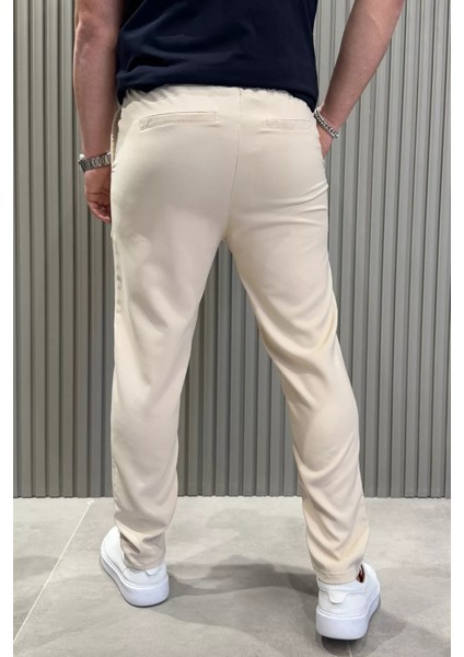 Erkek Bel Lastikli Çimalı Jogger Pantolon P-00015027