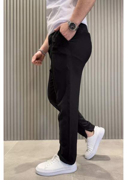 Erkek Bel Lastikli Çimalı Jogger Pantolon P-00015027