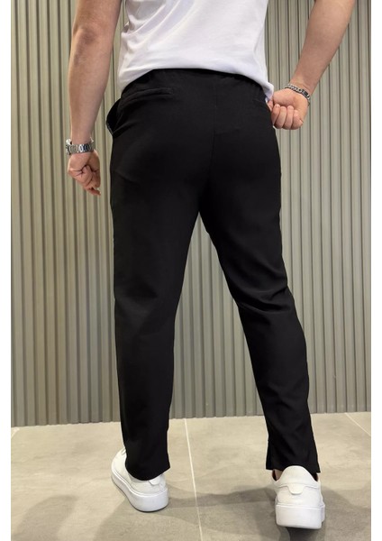 Erkek Bel Lastikli Çimalı Jogger Pantolon P-00015027