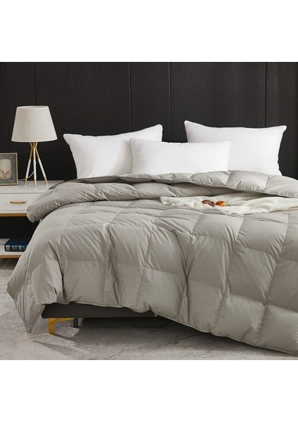 Çift Taraflı Wellsoft Yorgan Tek Kişilik Lüx 150 x 210 cm Gri (Yurt Dışından) fiyatları
