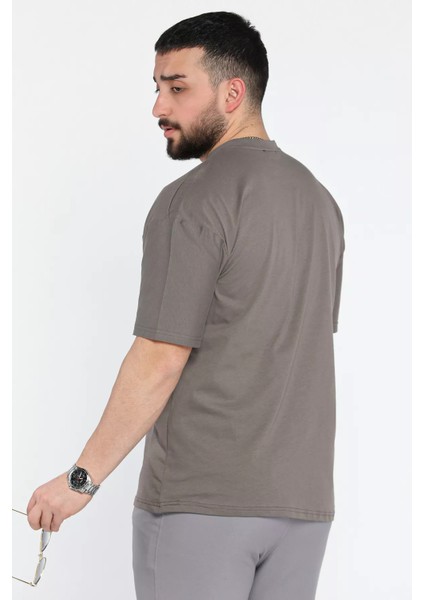 Erkek Tek Cepli Bisiklet Yaka Baskılı Tişört P-00015045 modelleri