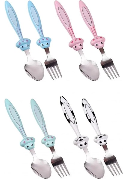 Mama Çatal Kaşık Seti - 18 cm - Pembe fiyatları