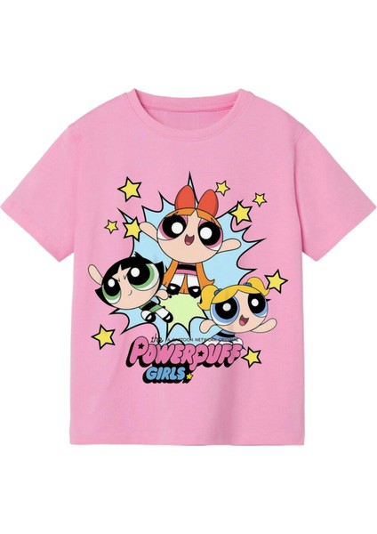 Powerpuff Kız Çocuk Tişört