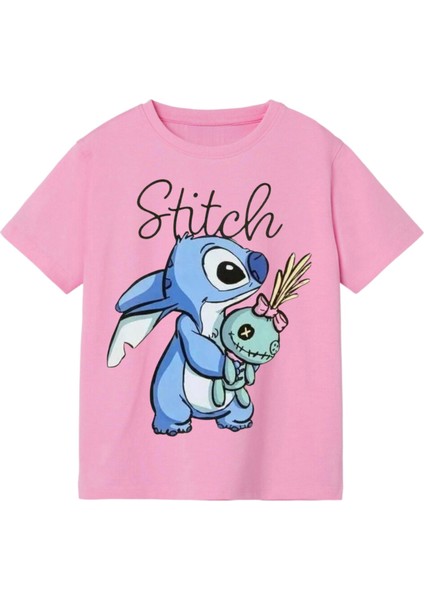 Stitch Kız Çocuk Tişört