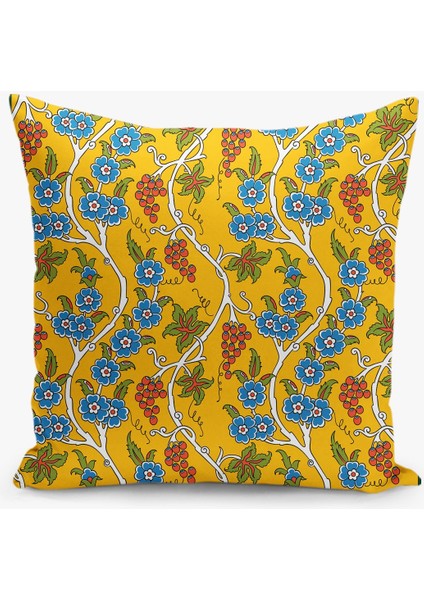 Çift Taraflı Ramazan - Ramadan Desenli Dijital Baskı Kırlent Kılıfı