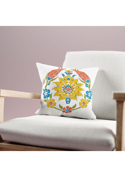 Çift Taraflı Ramazan - Ramadan Desenli Dijital Baskı Kırlent Kılıfı fiyatları