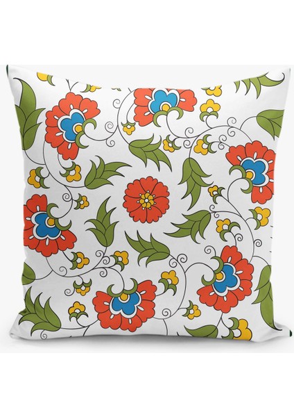 Çift Taraflı Ramazan - Ramadan Desenli Dijital Baskı Kırlent Kılıfı