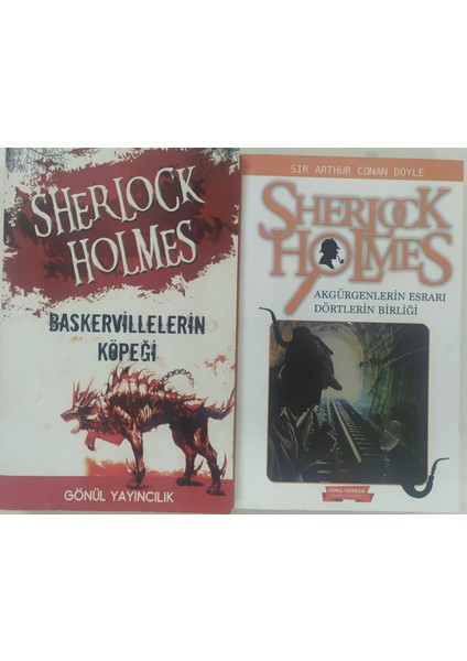 Sherlock Holmes Akgürgenlerin Esrarı Dörtlerin Birliği +Baskervillelerin Köpeği Sherlock Holmes