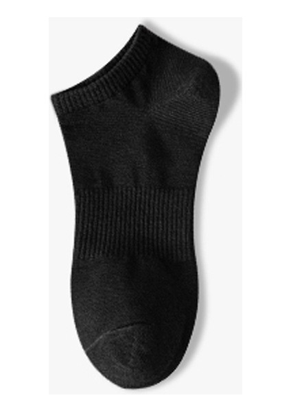 5 Adet Koku Önleyici ve Ter Emici Pamuklu Orta Baldır Çorap Kadın Spor Çorapları (Yurt Dışından)