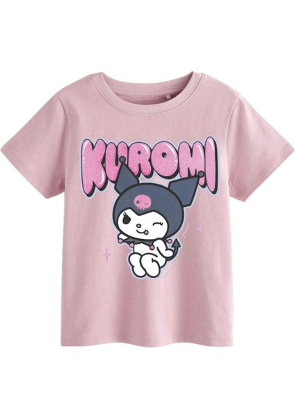 Kuromi Kız Çocuk Tişört