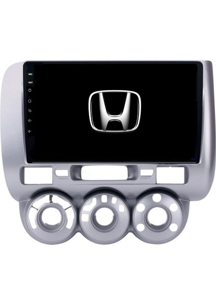 Honda Jazz Araç Multimedya Android Ekran Carplay Navigasyon Double Teyp 2+32 9" 02-08 Silver