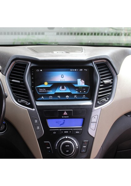 Hyundai Santa Fe Araç Multimedya Android Ekran Carplay Double Teyp 2+32 9" 13-17 Black