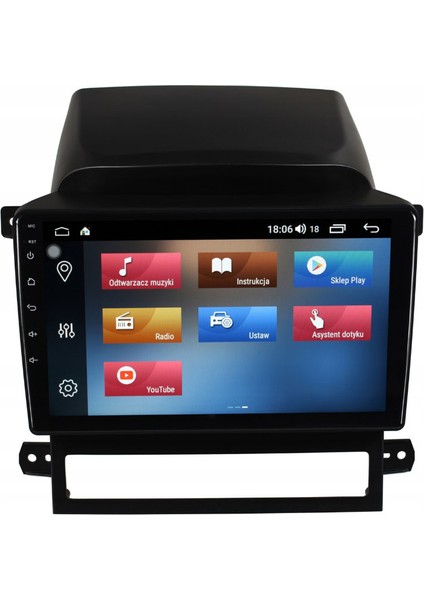 Chevrolet Captiva Araç Multimedya Android Ekran Carplay Double Teyp 2+32 9" 06-10 Black Utd