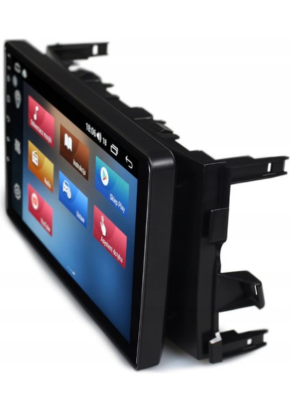 Toyota Auris Araç Multimedya Android Ekran Carplay Navigasyon Double Teyp 2+32 9" 07-12 Black