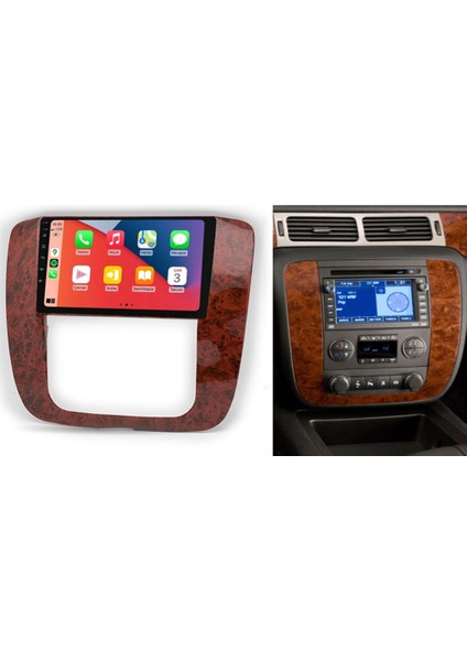 Chevrolet Tahoe Araç Multimedya Android Ekran Carplay Double Teyp 2+32 9" 06-14 Maun