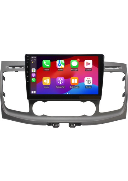 Ford Transit Araç Multimedya Android Ekran Carplay Navigasyon Double Teyp 2+32 9" 21-24 Black