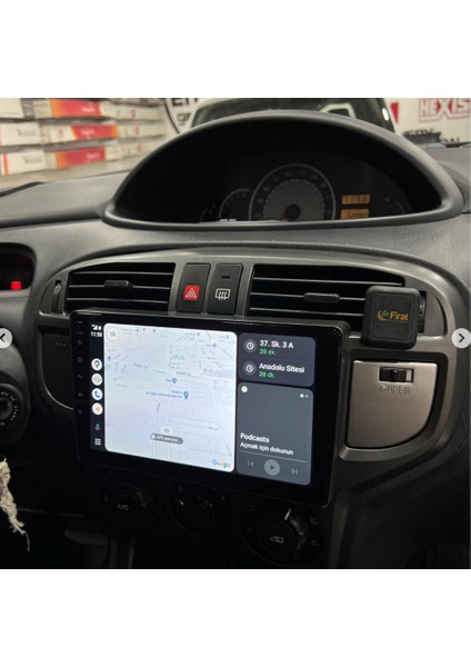 Hyundai Matrix Araç Multimedya Android Ekran Carplay Navigasyon Double Teyp 2+32 9" 01-10 Gri