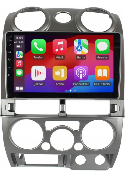 Isuzu D-Max Araç Multimedya Android Ekran Carplay Navigasyon Double Teyp 2+32 9" 07-12 Gri