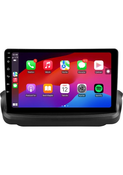 Hyundai Coupe Araç Multimedya Android Ekran Carplay Navigasyon Double Teyp 2+32 9" 09-12 Black