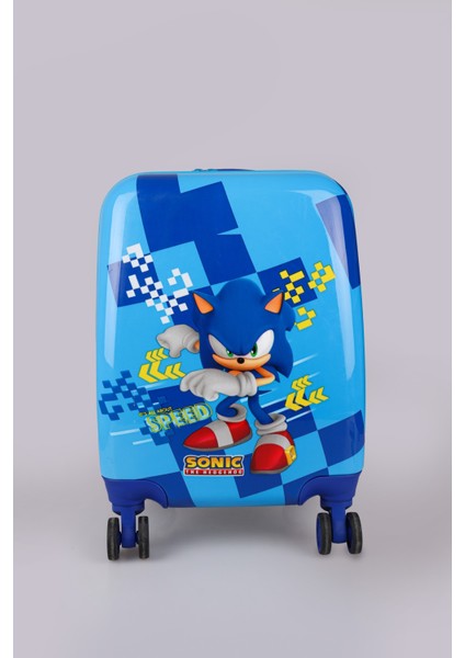 Dekomus Ile Türkiye'de Ilk ve Tek Yeni Sezon Lisanslı Sonıc 40 cm Kabin Boy Bavul / Valiz modelleri