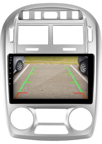 Kia Cerato Araç Multimedya Android Ekran Carplay Double Teyp 2+32 9" 04-06 Silver Htb