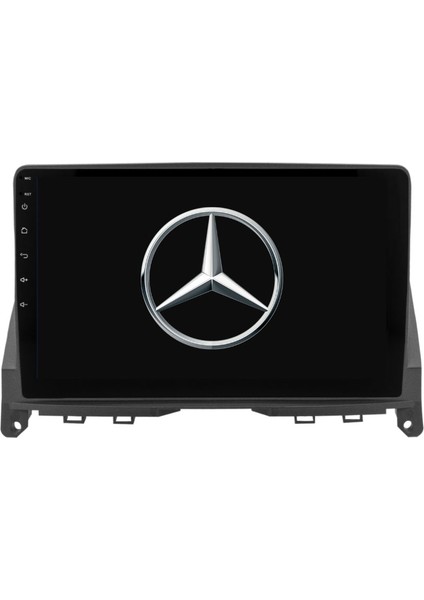 Mercedes W204 Araç Multimedya Android Ekran Carplay Navigasyon Double Teyp 2+32 9" 06-11 Black