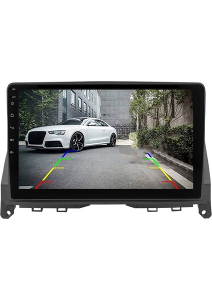 Mercedes W204 Araç Multimedya Android Ekran Carplay Navigasyon Double Teyp 2+32 9" 06-11 Black