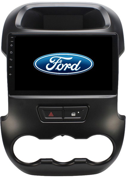 Ford Ranger Araç Multimedya Android Ekran Carplay Navigasyon Double Teyp 2+32 9" 10-15 Black
