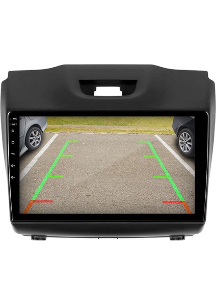 Isuzu D-Max Araç Multimedya Android Ekran Carplay Navigasyon Double Teyp 2+32 9" 12-19 Black