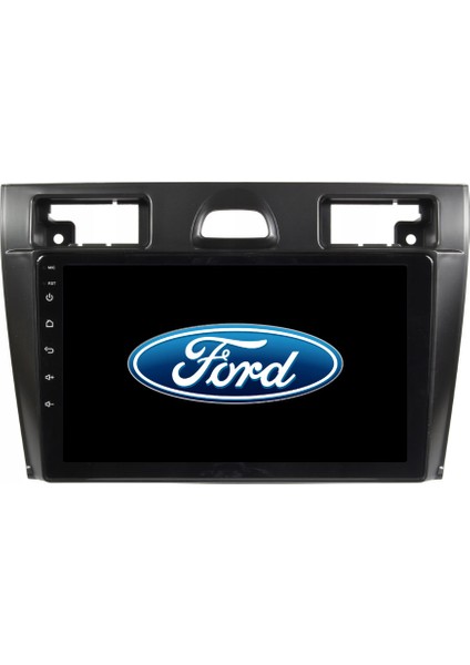 Ford Fiesta Araç Multimedya Android Ekran Carplay Navigasyon Double Teyp 2+32 9" 06-08 Black