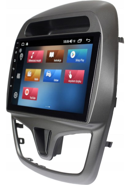 Chevrolet Spark Araç Multimedya Android Ekran Carplay Navigasyon Double Teyp 2+32 9" 15-18 Gri