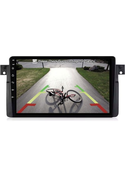Bmw E46 Araç Multimedya Android Ekran Carplay Navigasyon Cihazı Double Teyp 2+32 9" 98-05 Black modelleri