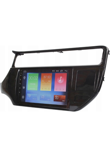 Kia Rio Araç Multimedya Android Ekran Carplay Navigasyon Double Teyp 2+32 9" 15-18 P.black