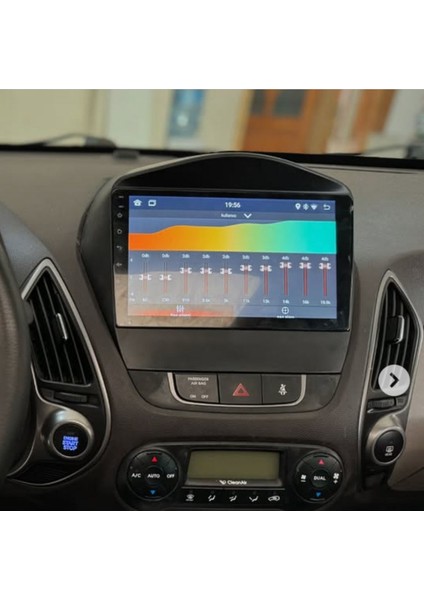 Hyundai IX35 Araç Multimedya Android Ekran Carplay Navigasyon Double Teyp 2+32 9" 10-15 Black