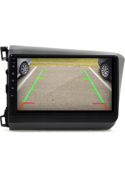 Honda Civic Fb7 Araç Multimedya Android Ekran Carplay Navigasyon Double Teyp 2+32 9" 12-15 Gri