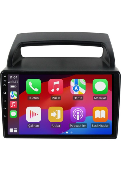 Kia Carnival Vq Araç Multimedya Android Ekran Carplay Double Teyp 2+32 9" 07-09 Black