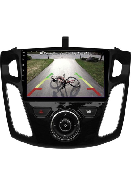 Ford Focus 3-4 Araç Multimedya Android Ekran Carplay Double Teyp 2+32 9" 11-19 Tuşsuz Black