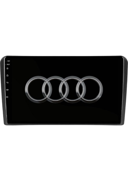 Audi A3 Araç Multimedya Android Ekran Carplay Navigasyon Cihazı Double Teyp 2+32 9" 05-13 Black