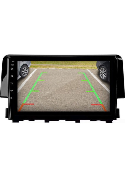 Honda Civic Fc5 Araç Multimedya Android Ekran Carplay Double Teyp 2+32 9" 16-20 P.black