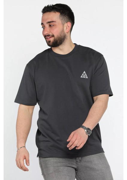 Erkek Bisiklet Yaka Baskılı Tişört P-00015320 fiyatları