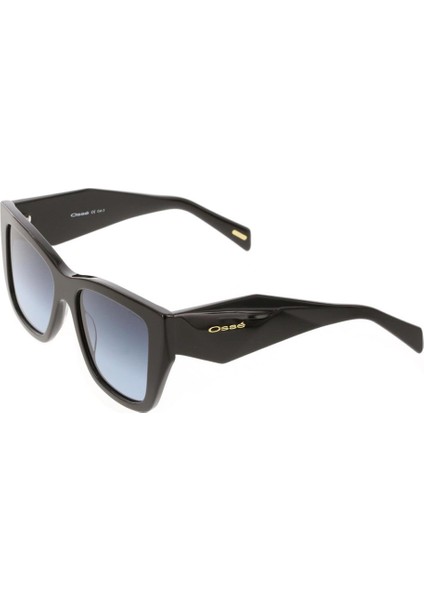 OS3442 01 Kadın Güneş Gözlüğü Siyah Kemik Çerçeve Cat Eye Model Füme Cam fırsatları