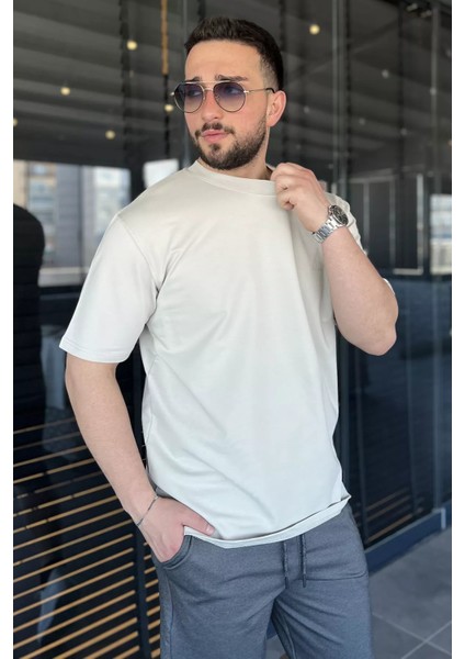 Erkek Bisiklet Yaka Baskılı Tişört P-00015320 fiyatları