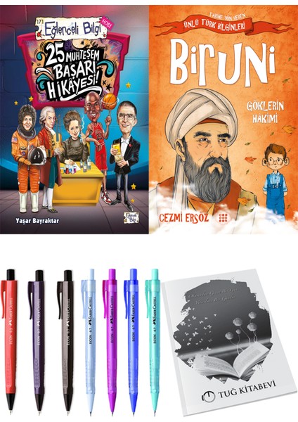 25 Muhteşem Başarı Hikayesi ve Biruni Göklerin Hakimi + Hediyeli