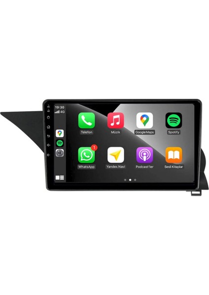 Mercedes Glk Araç Multimedya Android Ekran Carplay Navigasyon Double Teyp 2+32 9" 12-16 Black