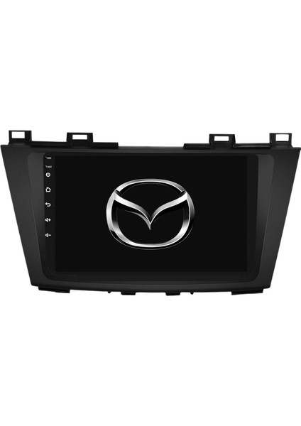 Mazda Mazda 5 Araç Multimedya Android Ekran Carplay Navigasyon Double Teyp 2+32 9" 12-13 Black