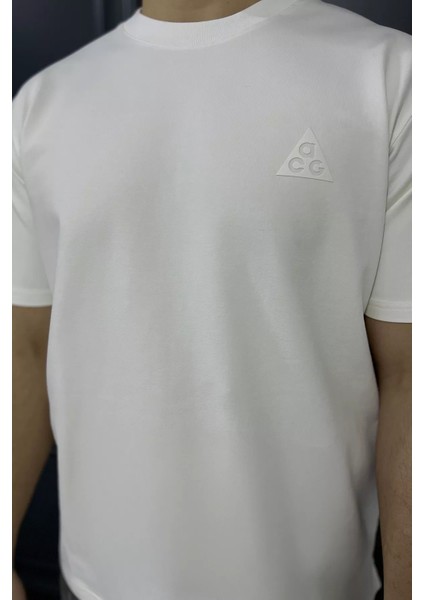 Erkek Bisiklet Yaka Baskılı Tişört P-00015320 fırsatları