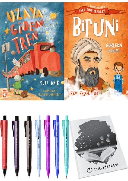 Uzaya Giden Tren ve Biruni Göklerin Hakimi + Hediyeli