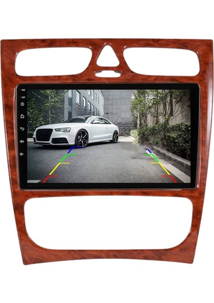 Mercedes C Class C180 (W203-W209) Araç Multimedya Android Ekran Carplay 2+32 9" 00-04 Maun modelleri